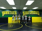 Pecos Panthers Boys Varsity Wrestling Winter 19-20 team photo.