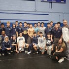 La Cueva Bears Boys Varsity Wrestling Winter 19-20 team photo.