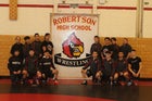 Robertson Cardinals Boys Varsity Wrestling Winter 19-20 team photo.