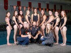 Newcastle Dogies Girls Varsity Swimming Fall 18-19 team photo.