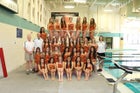 Jackson Hole Broncs Girls Varsity Swimming Fall 18-19 team photo.