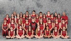 Dansville Mustangs Boys Varsity Indoor Track & Field Winter 18-19 team photo.