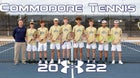 Eau Gallie Commodores Boys Varsity Tennis Spring 21-22 team photo.