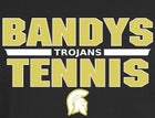 Bandys Trojans Boys Varsity Tennis Spring 21-22 team photo.