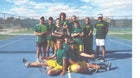 Mayfield Trojans Boys Varsity Tennis Spring 21-22 team photo.