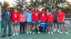 Seabreeze Sandcrabs Boys Varsity Tennis Spring 21-22 team photo.