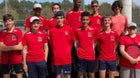 Franklin Academy Patriots Boys Varsity Tennis Spring 21-22 team photo.