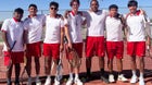 Roswell Coyotes Boys Varsity Tennis Spring 21-22 team photo.