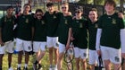 St. Joseph Jayhawks Boys Varsity Tennis Spring 21-22 team photo.