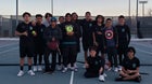 Sultana Sultans Boys Varsity Tennis Spring 21-22 team photo.