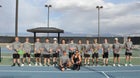 Volcano Vista Hawks Boys Varsity Tennis Spring 21-22 team photo.
