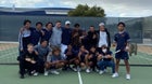 Heritage Patriots Boys Varsity Tennis Spring 21-22 team photo.