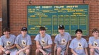 Lee County Yellow Jackets Boys Varsity Tennis Spring 21-22 team photo.