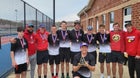 Jefferson Area Falcons Boys Varsity Tennis Spring 21-22 team photo.