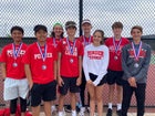 Ponder Lions Boys Varsity Tennis Spring 21-22 team photo.