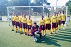 Crotona International Olympians Boys Varsity Soccer Fall 14-15 team photo.