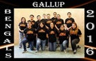 Gallup Bengals Boys Varsity Swimming Fall 15-16 team photo.