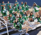 Albuquerque Bulldogs Co-ed JV Cheer Winter 16-17 team photo.
