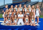Rio Rancho Rams Co-ed JV Cheer Winter 16-17 team photo.