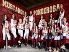 Ponderosa Mustangs Girls Varsity Softball Fall 25-26 team photo.
