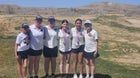 Aztec Tigers Girls Varsity Golf Spring 24-25 team photo.