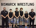 Bismarck Lions Boys Varsity Wrestling Winter 16-17 team photo.