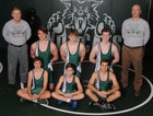 Episcopal Wildcats Boys Varsity Wrestling Winter 16-17 team photo.
