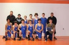 Cedar Ridge Timberwolves Boys Varsity Wrestling Winter 16-17 team photo.