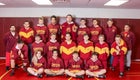 Capital Cougars Boys Varsity Wrestling Winter 16-17 team photo.