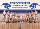 Piedra Vista Panthers Boys Varsity Wrestling Winter 16-17 team photo.