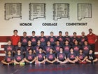Roswell Coyotes Boys Varsity Wrestling Winter 16-17 team photo.