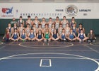 Atrisco Heritage Academy Jaguars Boys Varsity Wrestling Winter 16-17 team photo.