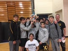 St. Pius X Sartans Boys Varsity Wrestling Winter 16-17 team photo.