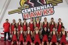 Centennial Hawks Boys Varsity Wrestling Winter 16-17 team photo.