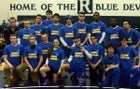 Clawson Trojans Boys Varsity Wrestling Winter 16-17 team photo.