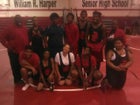Harper Cardinals Boys Varsity Wrestling Winter 16-17 team photo.