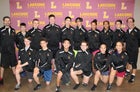 Lakeside Lions Boys Varsity Wrestling Winter 16-17 team photo.