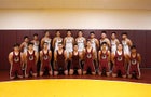 Gadsden Panthers Boys Varsity Wrestling Winter 16-17 team photo.