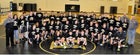 Bentonville Tigers Boys Varsity Wrestling Winter 16-17 team photo.