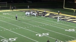 Griffith football highlights Boone Grove High School