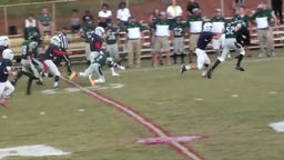 Young Americans Christian football highlights vs. Cornerstone Prep