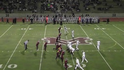 Santana football highlights Monte Vista