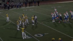 Everett Alvarez football highlights vs. Santa Teresa