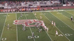 Meadowbrook football highlights St. Clairsville