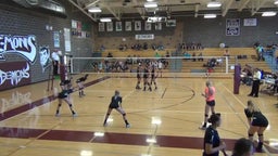Berthoud volleyball highlights vs. Mead