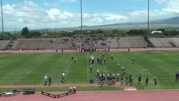 Hilo football highlights Hawaii Prep High School