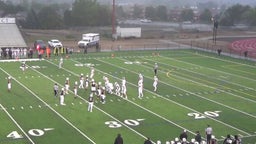Thompson Valley football highlights Berthoud High School