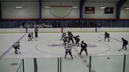 Milton Academy girls ice hockey highlights New Hampton School High School