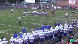 West Scranton football highlights vs. Riverside