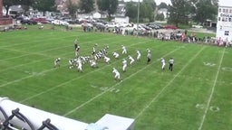 West Central co-op [Winchester-Bluffs] football highlights Brown County High School